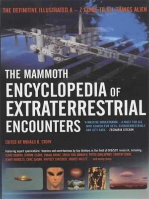 cover image of The Mammoth Encyclopedia of Extraterrestrial Encounters